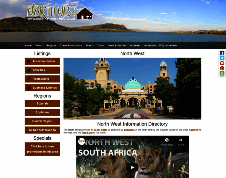 North-west-info.co.za thumbnail