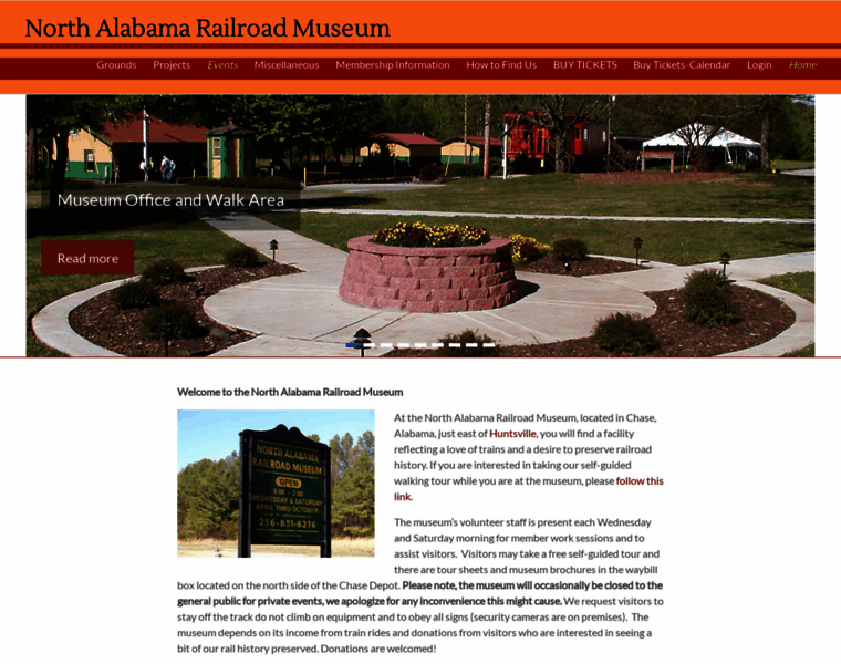Northalabamarailroadmuseum.com thumbnail