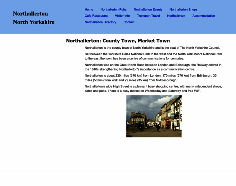 Northallerton.info thumbnail