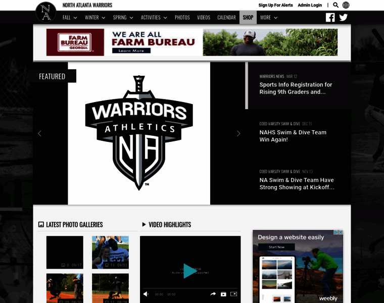 Northatlantawarriors.org thumbnail
