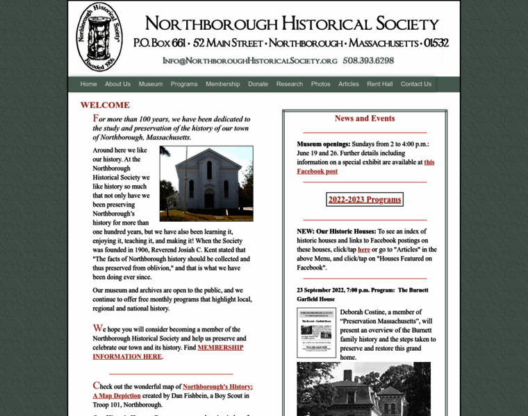 Northboroughhistoricalsociety.org thumbnail