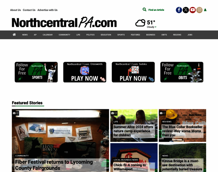Northcentralpa.com thumbnail