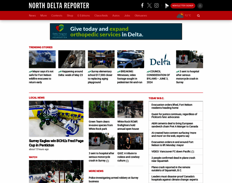 Northdeltareporter.com thumbnail