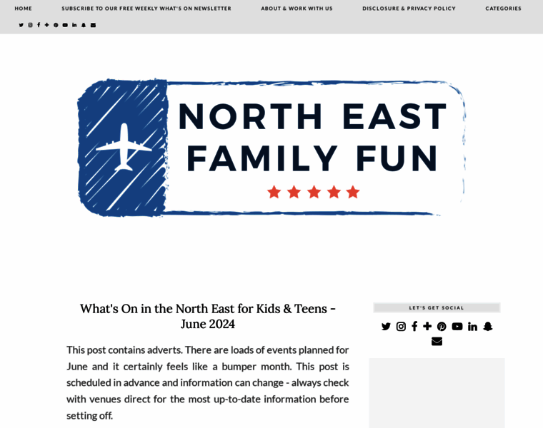 Northeastfamilyfun.co.uk thumbnail