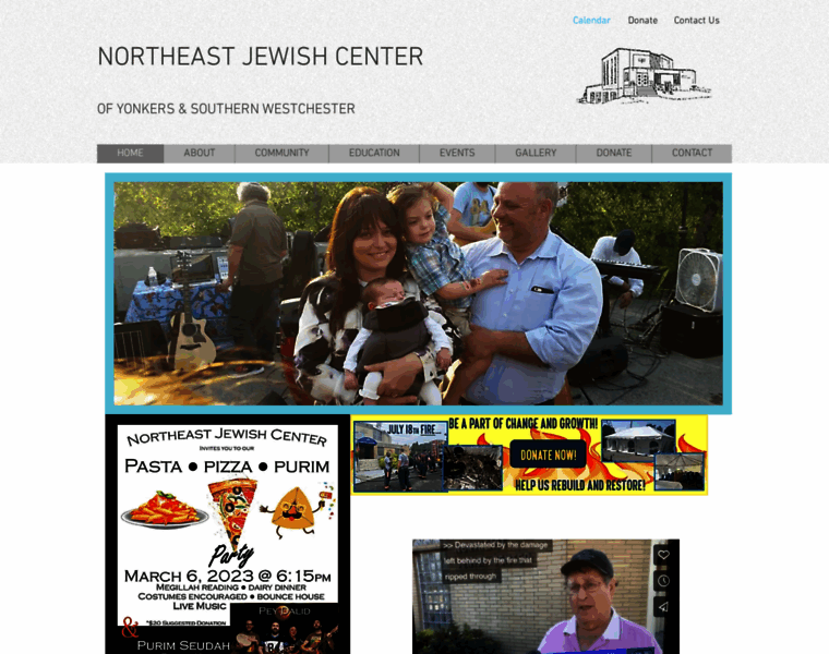 Northeastjewishcenter.org thumbnail