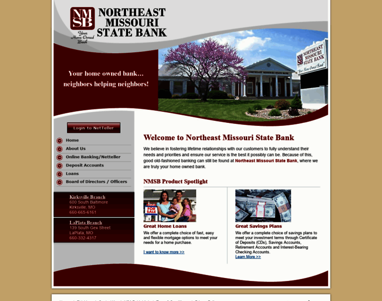 Northeastmissouristatebank.com thumbnail