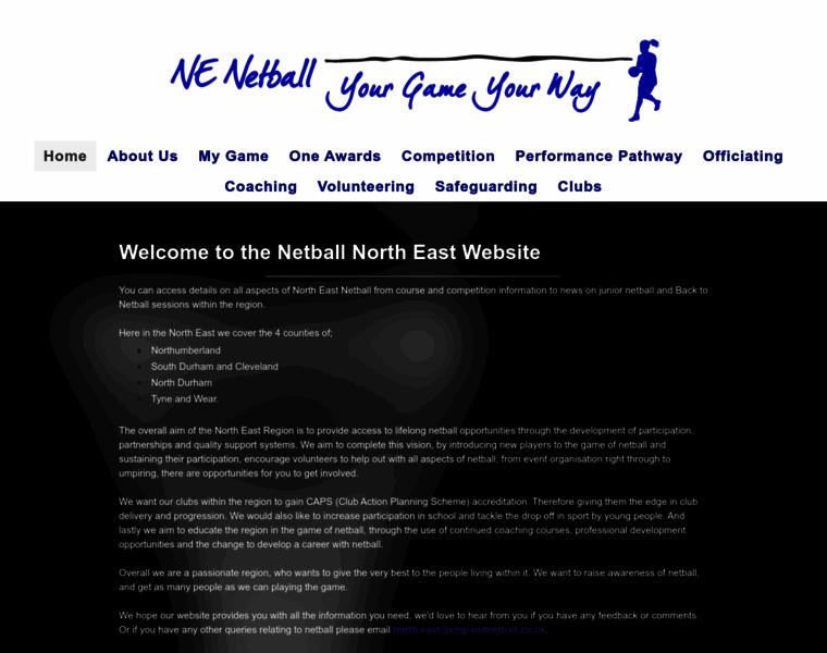 Northeastnetball.co.uk thumbnail
