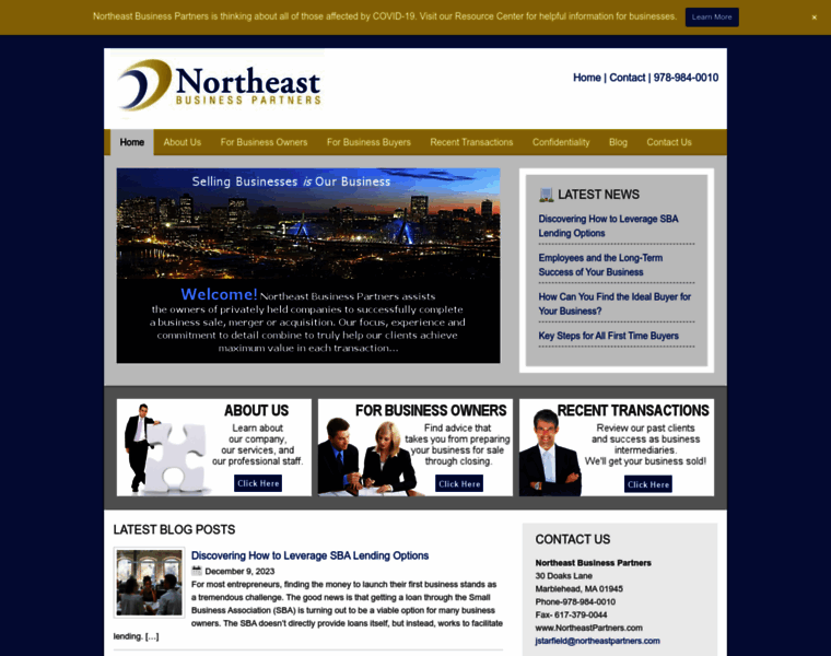 Northeastpartners.com thumbnail