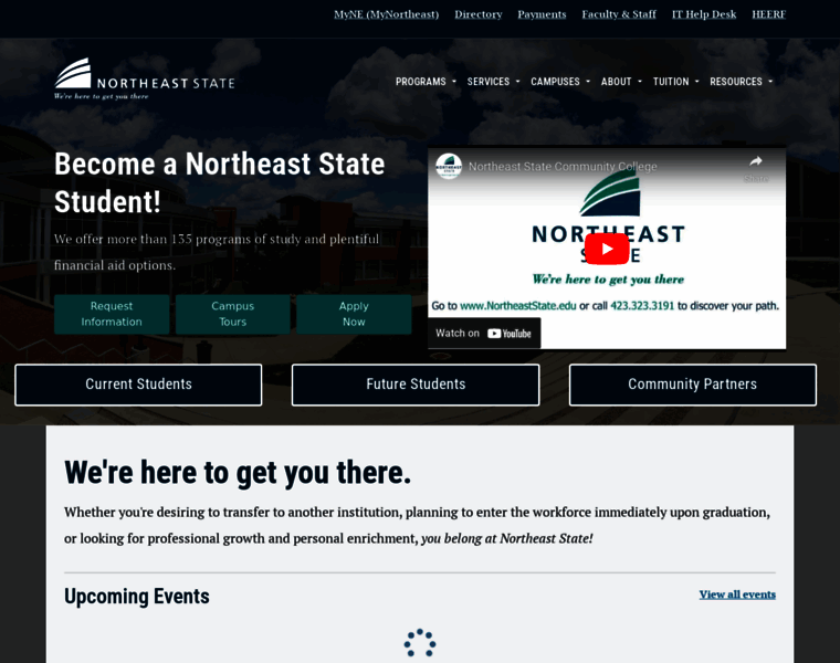 Northeaststate.edu thumbnail