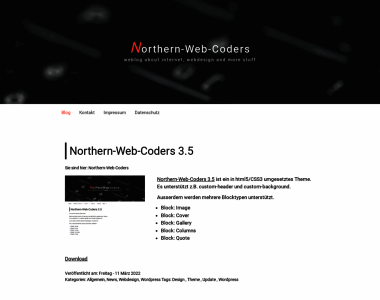 Northern-web-coders.de thumbnail