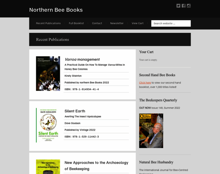 Northernbeebooks.co.uk thumbnail
