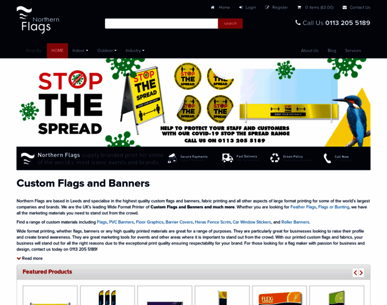 Northernflags.com thumbnail