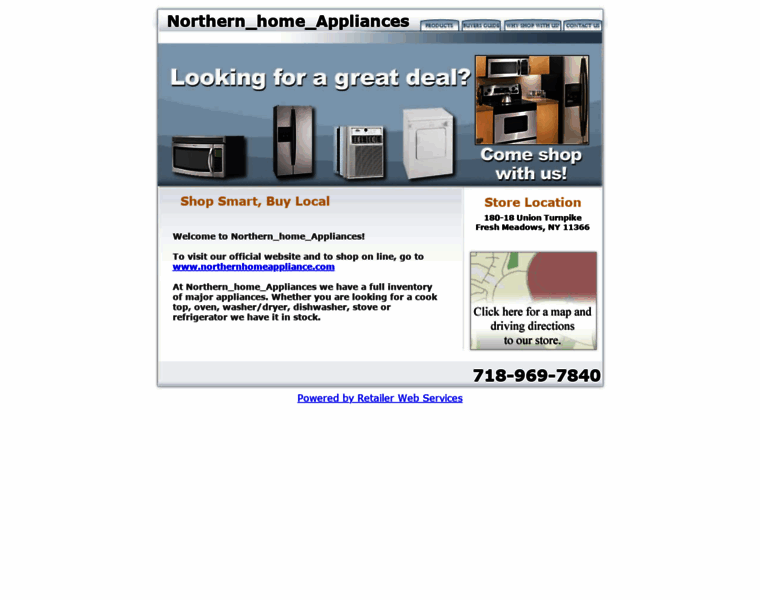 Northernhomeappliance.com thumbnail