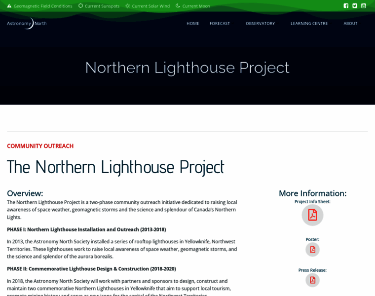 Northernlighthouse.ca thumbnail