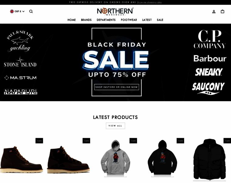 Northernmenswear.com thumbnail