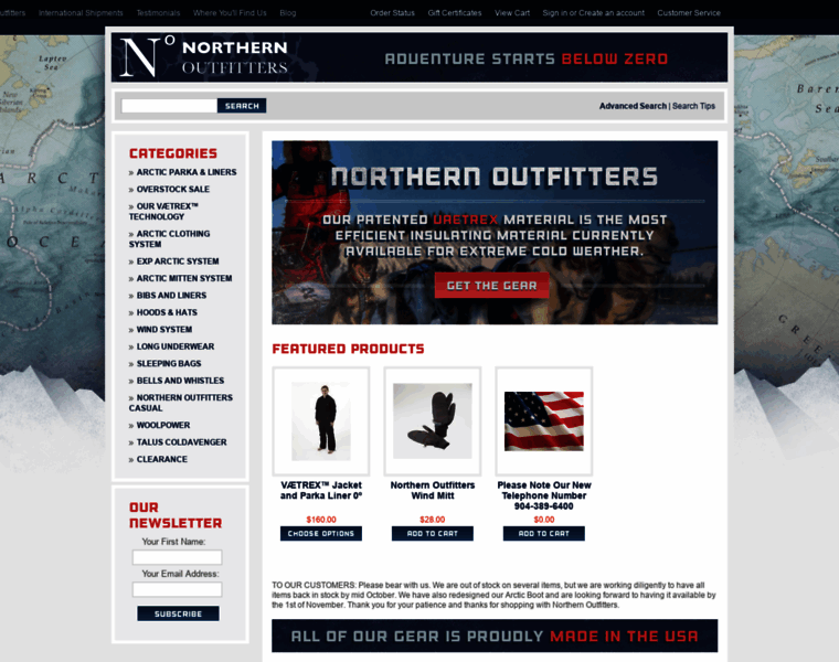 Northernoutfitters.com thumbnail
