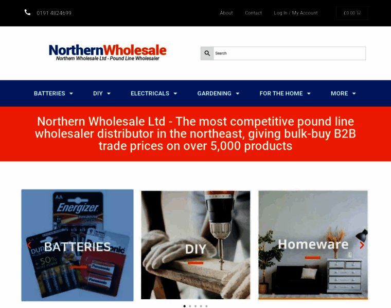 Northernwholesale.co.uk thumbnail