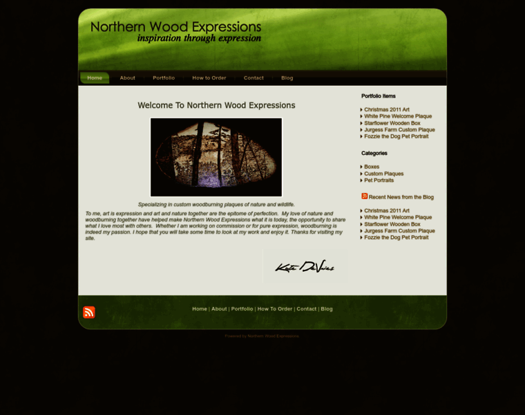 Northernwoodexpressions.com thumbnail
