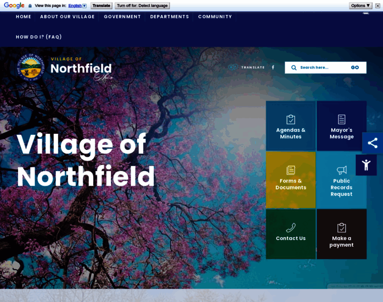 Northfieldvillage-oh.gov thumbnail