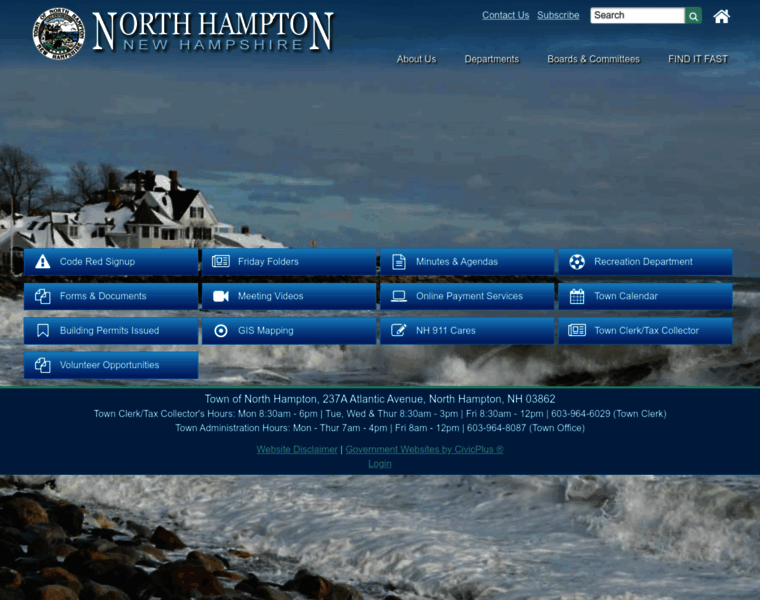 Northhampton-nh.gov thumbnail