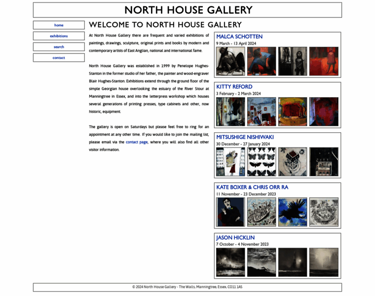 Northhousegallery.co.uk thumbnail