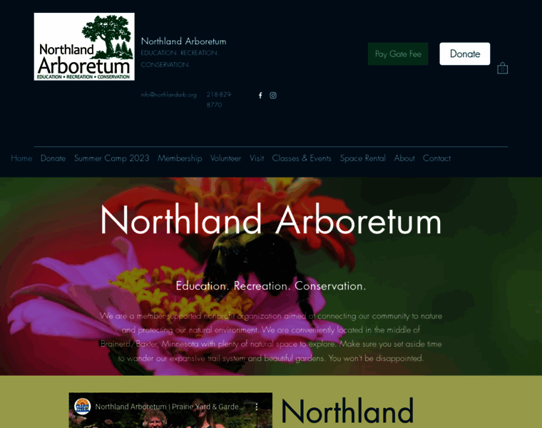 Northlandarb.org thumbnail