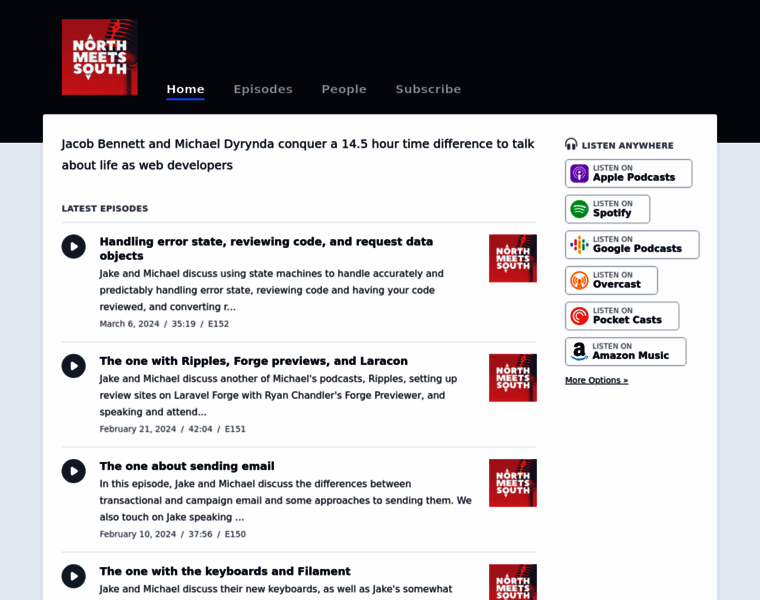 Northmeetssouth.audio thumbnail