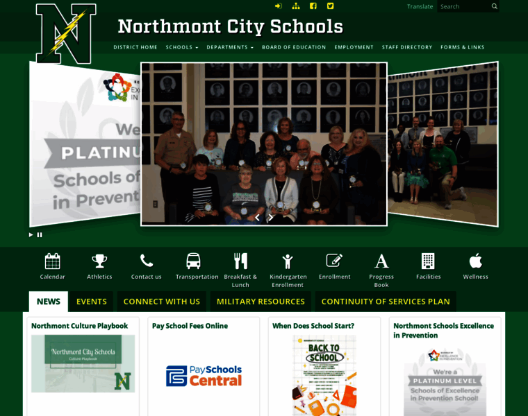 Northmontschools.net thumbnail