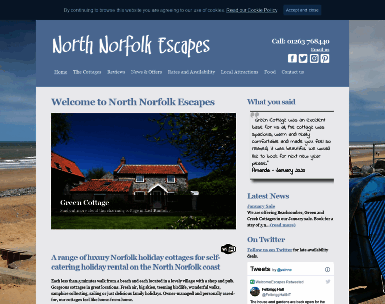 Northnorfolkescapes.co.uk thumbnail