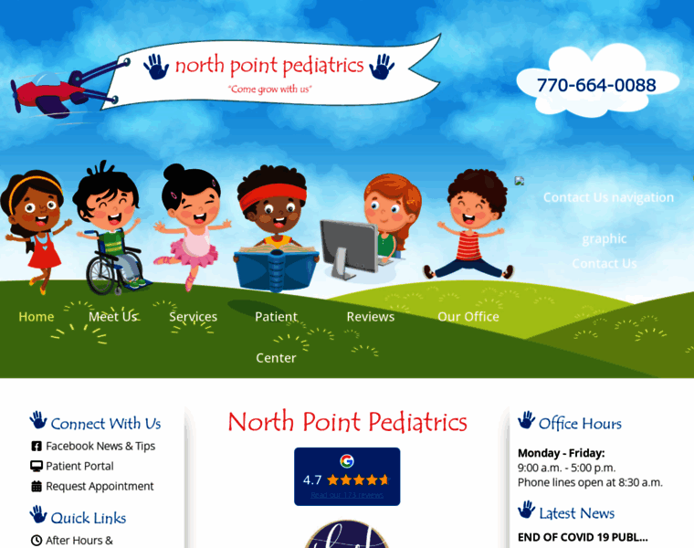 Northpointpediatrics.biz thumbnail