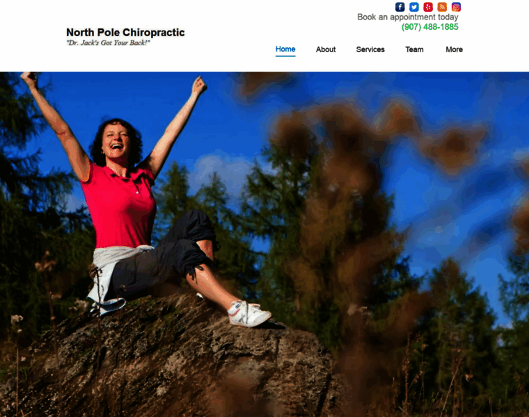 Northpolechiropractic.com thumbnail