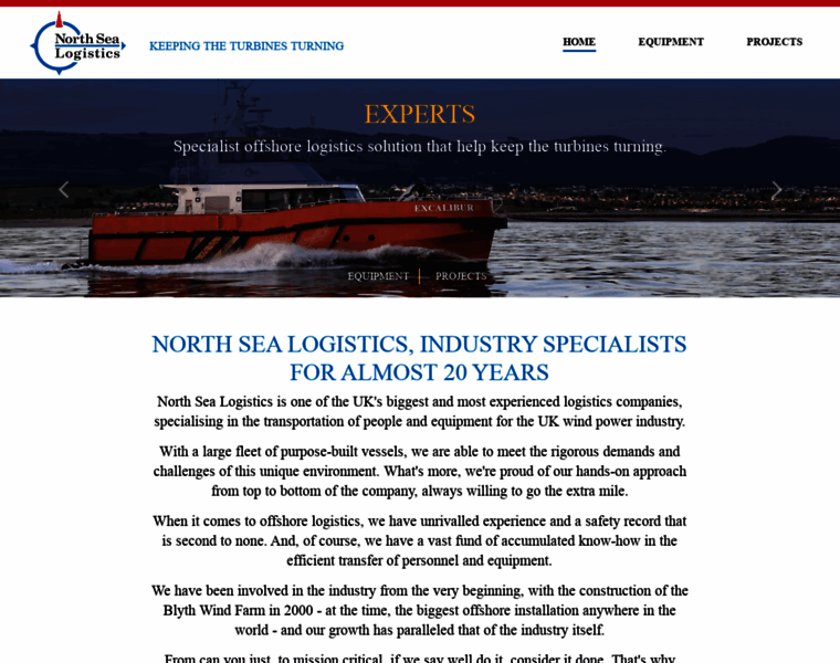 Northsealogistics.co.uk thumbnail