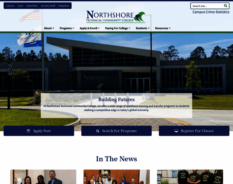 Northshorecollege.edu thumbnail