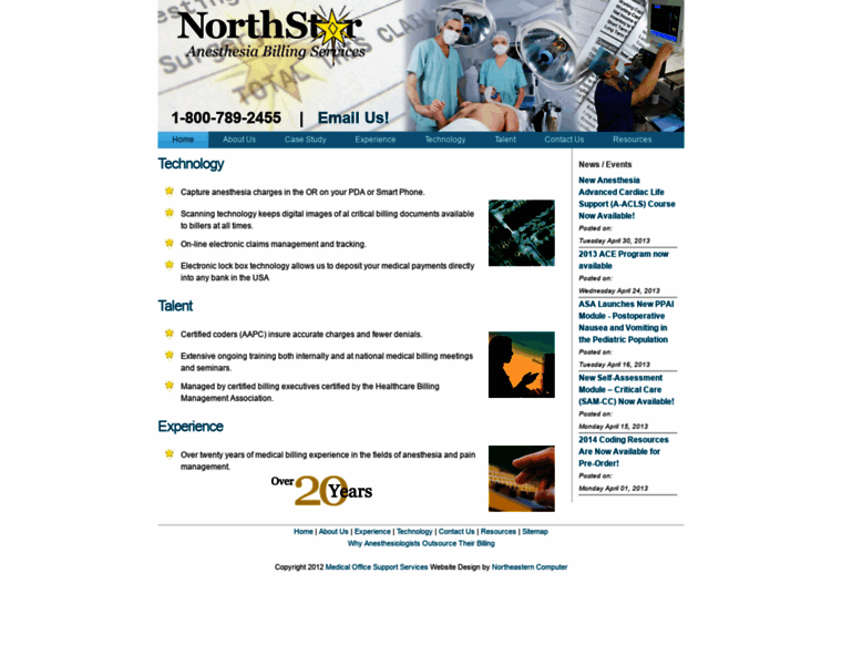 Northstaranesthesiabillingservices.com thumbnail