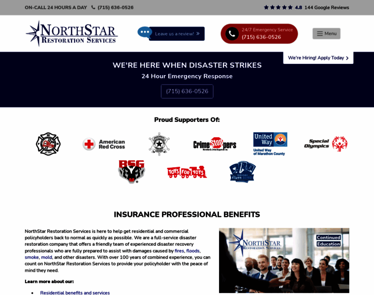 Northstarclean.net thumbnail