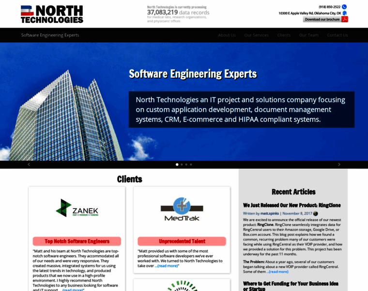 Northtechnologies.com thumbnail