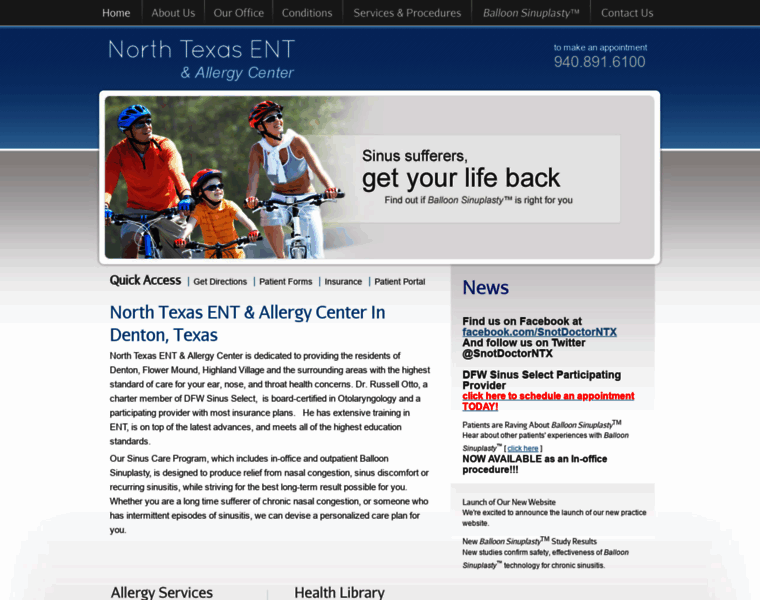 Northtexassinusandallergy.com thumbnail