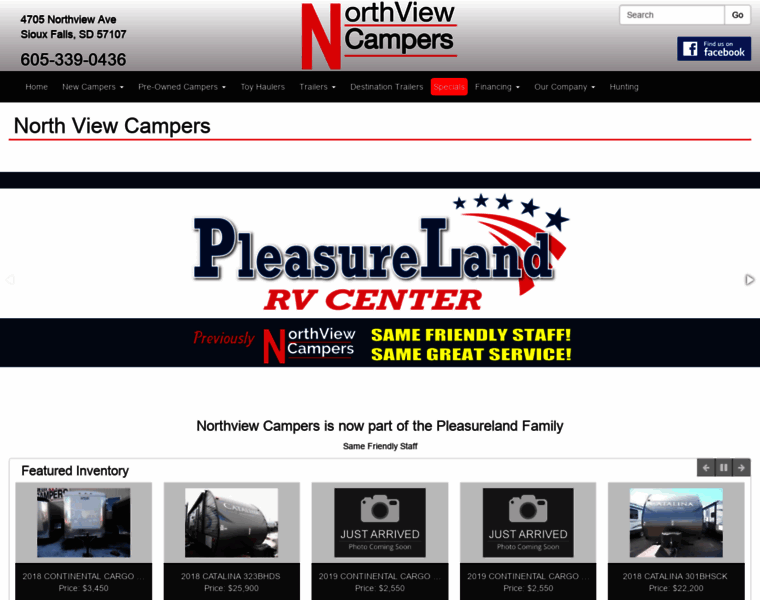Northviewcampers.com thumbnail