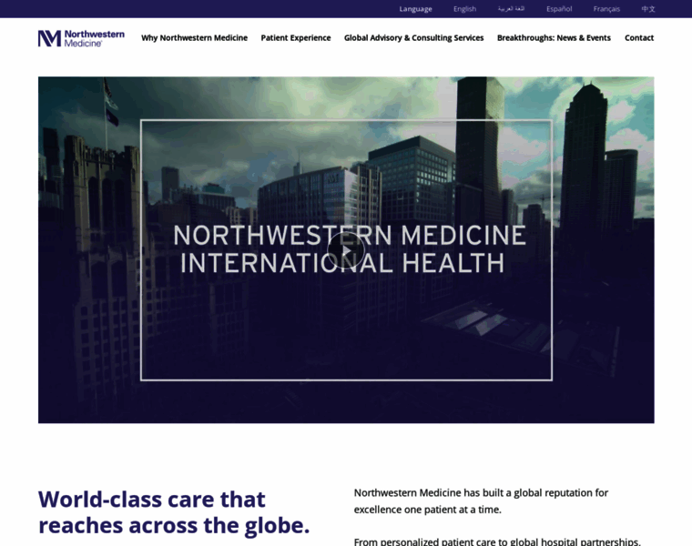 Northwesterninternationalhealth.com thumbnail