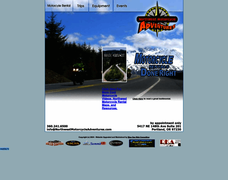 Northwestmotorcycleadventures.com thumbnail