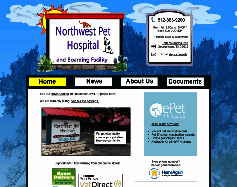 Northwestpethospital.com thumbnail
