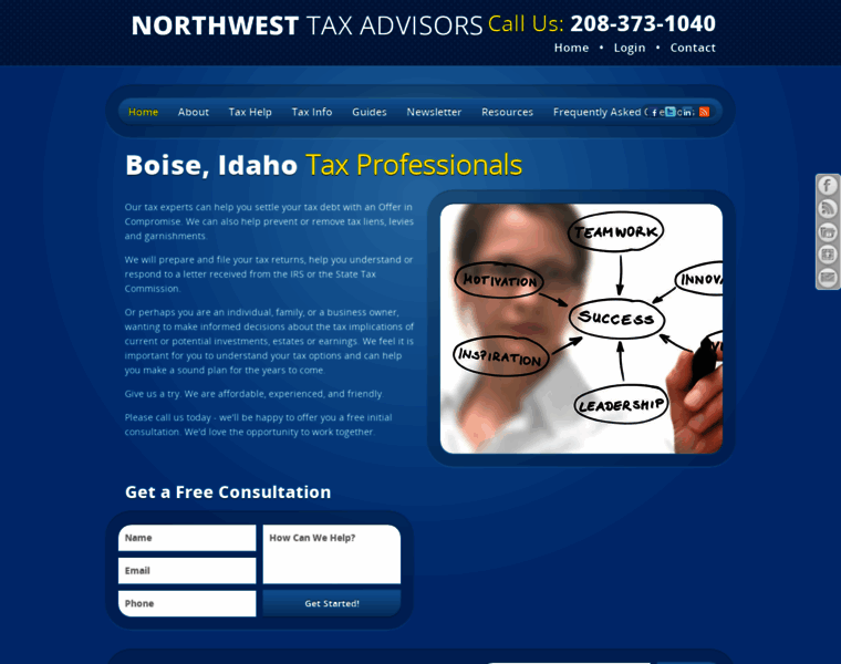 Northwesttax.com thumbnail