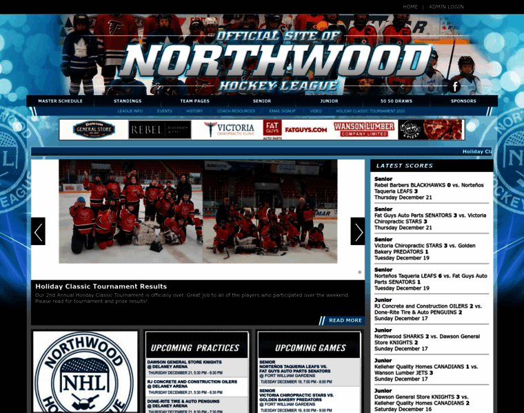 Northwoodhockey.ca thumbnail