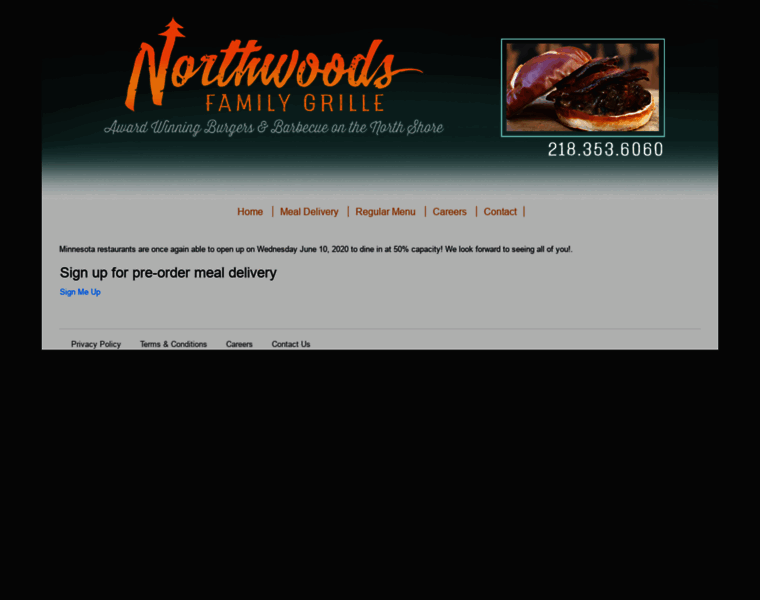 Northwoodsfamilygrille.com thumbnail