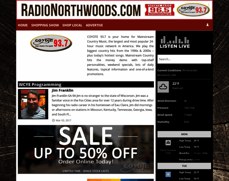 Northwoodssportsradio.com thumbnail