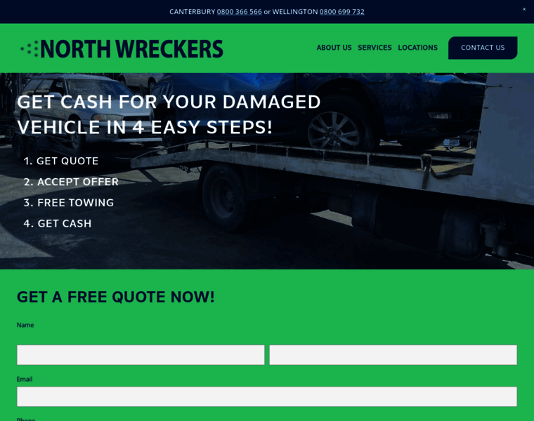 Northwreckers.co.nz thumbnail