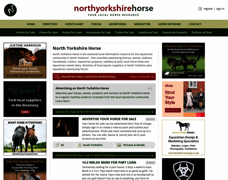 Northyorkshirehorse.co.uk thumbnail