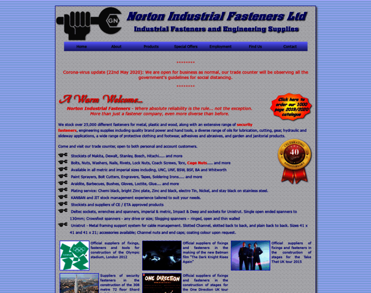 Norton-fasteners.co.uk thumbnail
