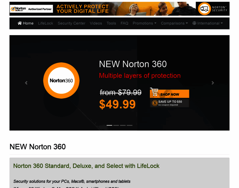 Nortonadvisor.com thumbnail