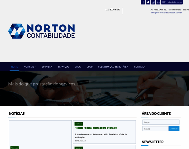 Nortoncontabilidade.com.br thumbnail